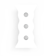 Nut iron side plank (galvanized)