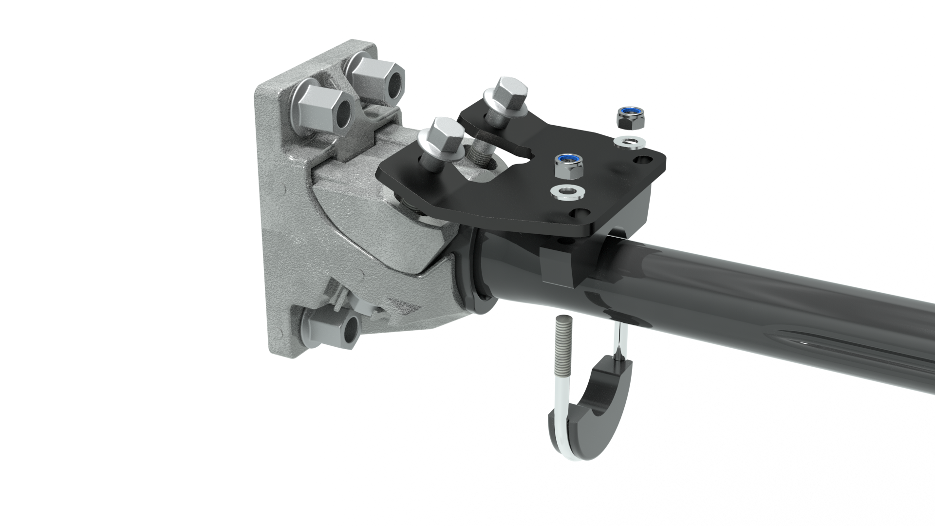 Skärmstag förstärkning mont