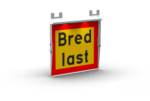 AP Warning sign Wide load front, two-row