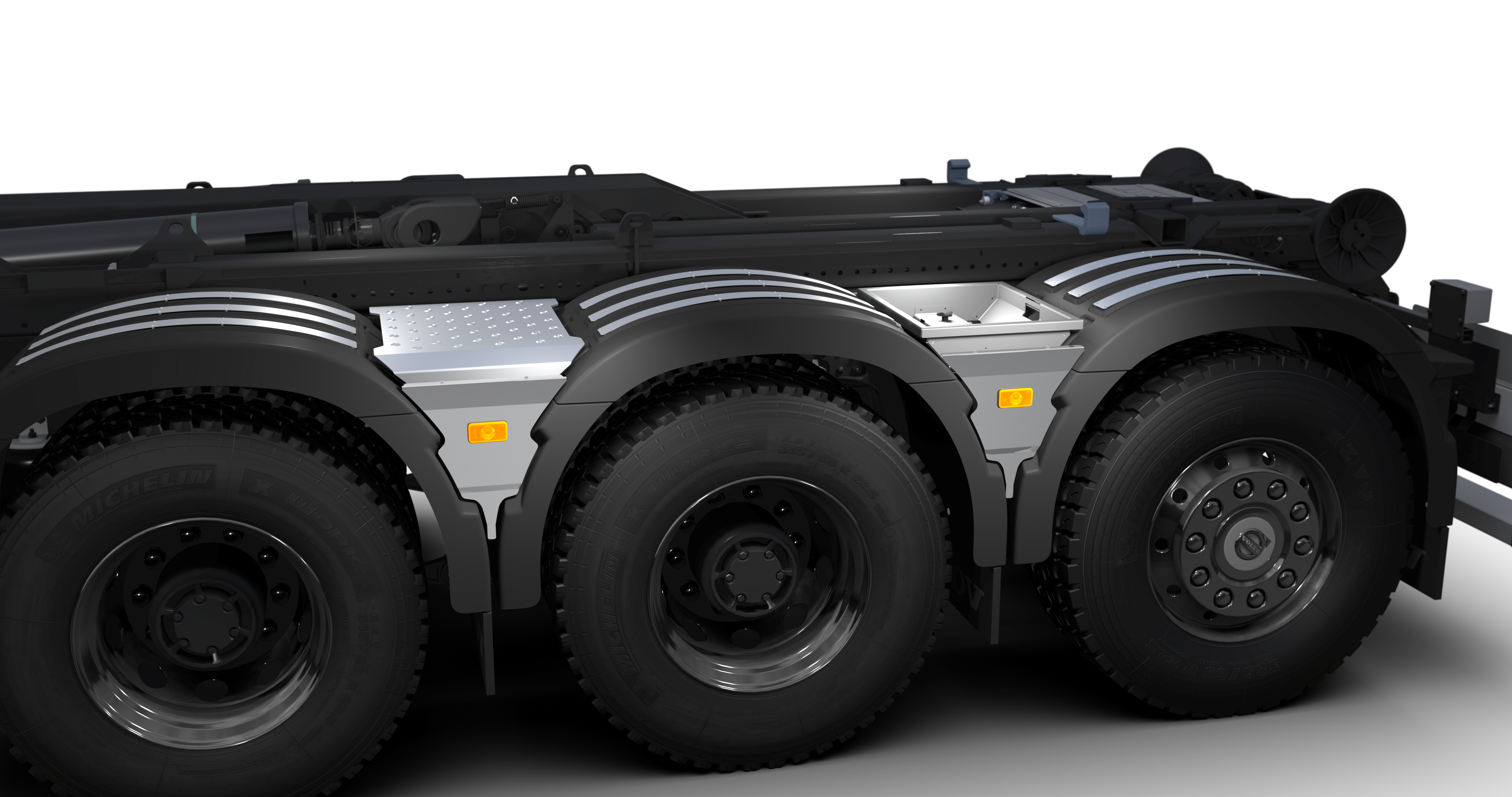 Skärmkil+lock+balja på bil